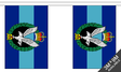 Army Air Corps 3 metre bunting, 10 flags - Flagmania