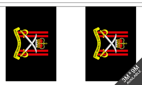 Flagmania Army Physical Training Corps Bunting, 9 metre bunting