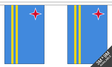 Flagmania Aruba Bunting, 9 metre bunting