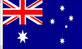 Flagmania Australia 3ft x 2ft Nylon Flag on white background