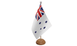 Flagmania Australia Navy Ensign wooden hand flags, 9x6 inch, pack of 12, no bases