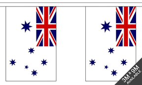 Australia Navy Ensign 3 metre bunting, 10 flags - Flagmania