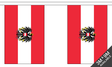 Flagmania Austria Crest Bunting, 9 metre bunting