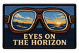 Eyes On The Horizon embroidered patch design preview - 120mm