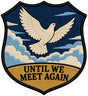 Until We Meet Again embroidered patch design preview - 110mm