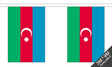 Flagmania Azerbaijan Bunting, 9 metre bunting