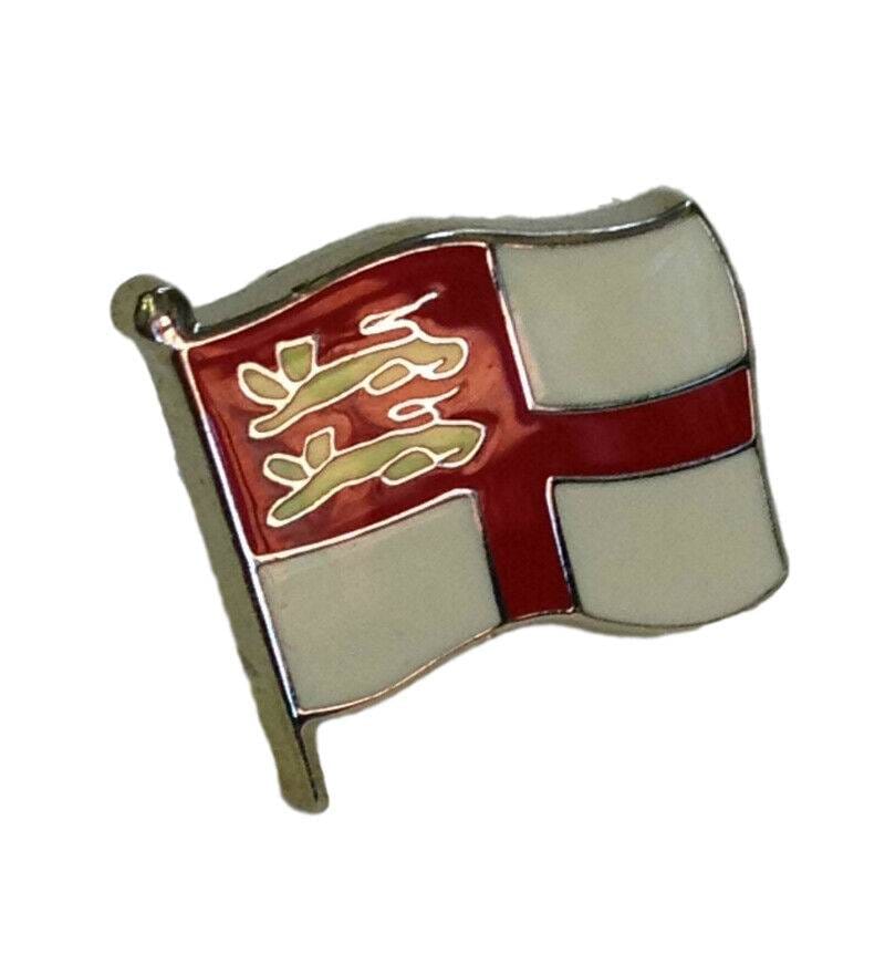 Sark Flag Hard High Quality Enamel Lapel Pin Badge image 0