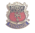 Penzance Crest Town Coat Of Arms Quality Enamel Lapel Pin Badge image 0