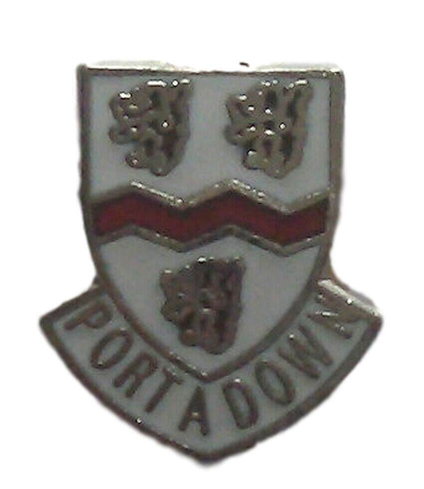 Portadown Town Coat Of Arms Quality Enamel Lapel Pin Badge image 0