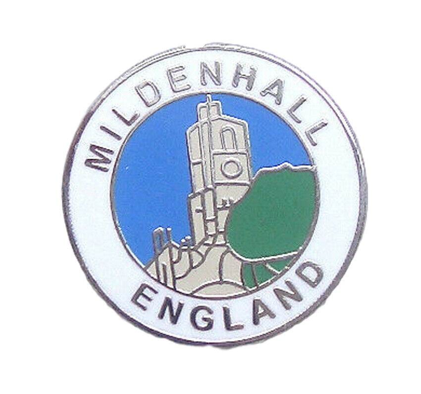Mildenhall England Quality Enamel Lapel Pin Badge image 0