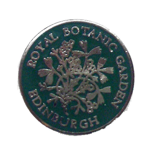 Royal Botanic Garden Edinburgh Quality Enamel Lapel Pin Badge image 0