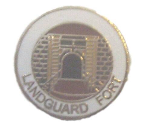 Landguard Fort Hard Enamel Lapel Pin Badge image 0