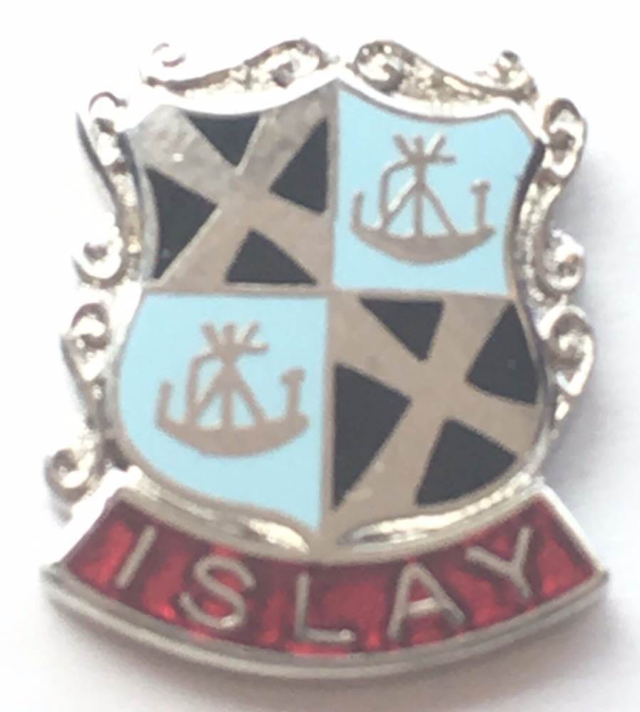 Islay Small Quality enamel lapel pin badge T193 image 2
