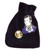 Masonic Robert Burns (Rabbie) Enamel Lapel Pin Badge with Black Velvet Pouch image 0