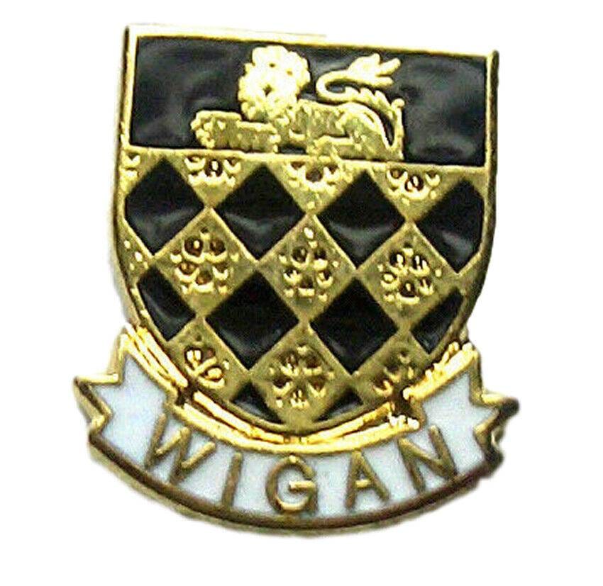 Wigan Quality Enamel Lapel Pin Badge (Design 3) image 0