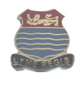 Lyme Regis Hard Enamel Lapel Pin Badge image 0