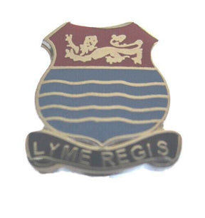Lyme Regis Hard Enamel Lapel Pin Badge image 0