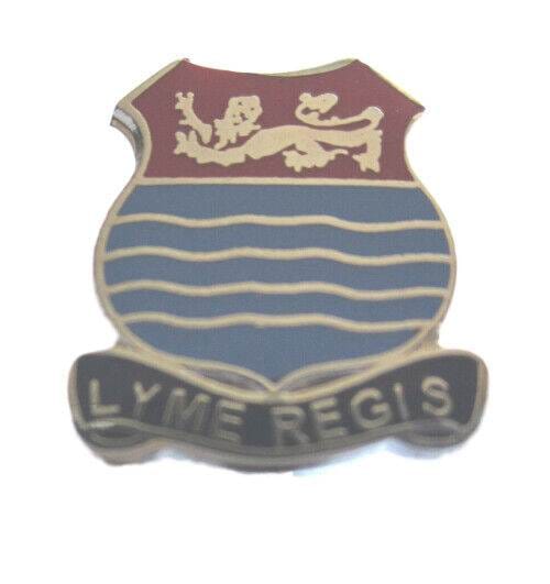 Lyme Regis Hard Enamel Lapel Pin Badge image 0