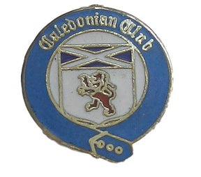 Caledonian Club Quality Enamel Lapel Pin Badge image 0