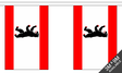 Flagmania Berlin Bunting, 9 metre bunting