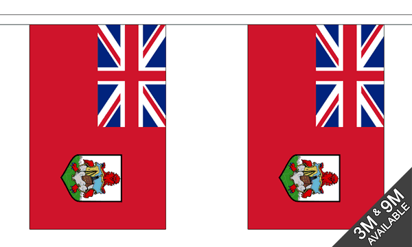 Flagmania Bermuda Bunting, 9 metre bunting