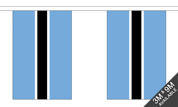 Flagmania Botswana Bunting, 9 metre bunting