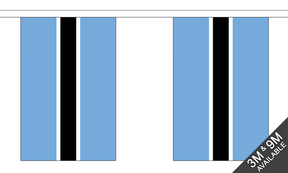 Flagmania Botswana Bunting, 9 metre bunting