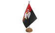 Flagmania Buckinghamshire New wooden hand flags, 9x6 inch, pack of 12, no bases