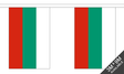 Flagmania Bulgaria Bunting, 9 metre bunting