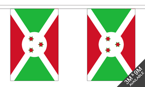 Flagmania Burundi Bunting, 9 metre bunting