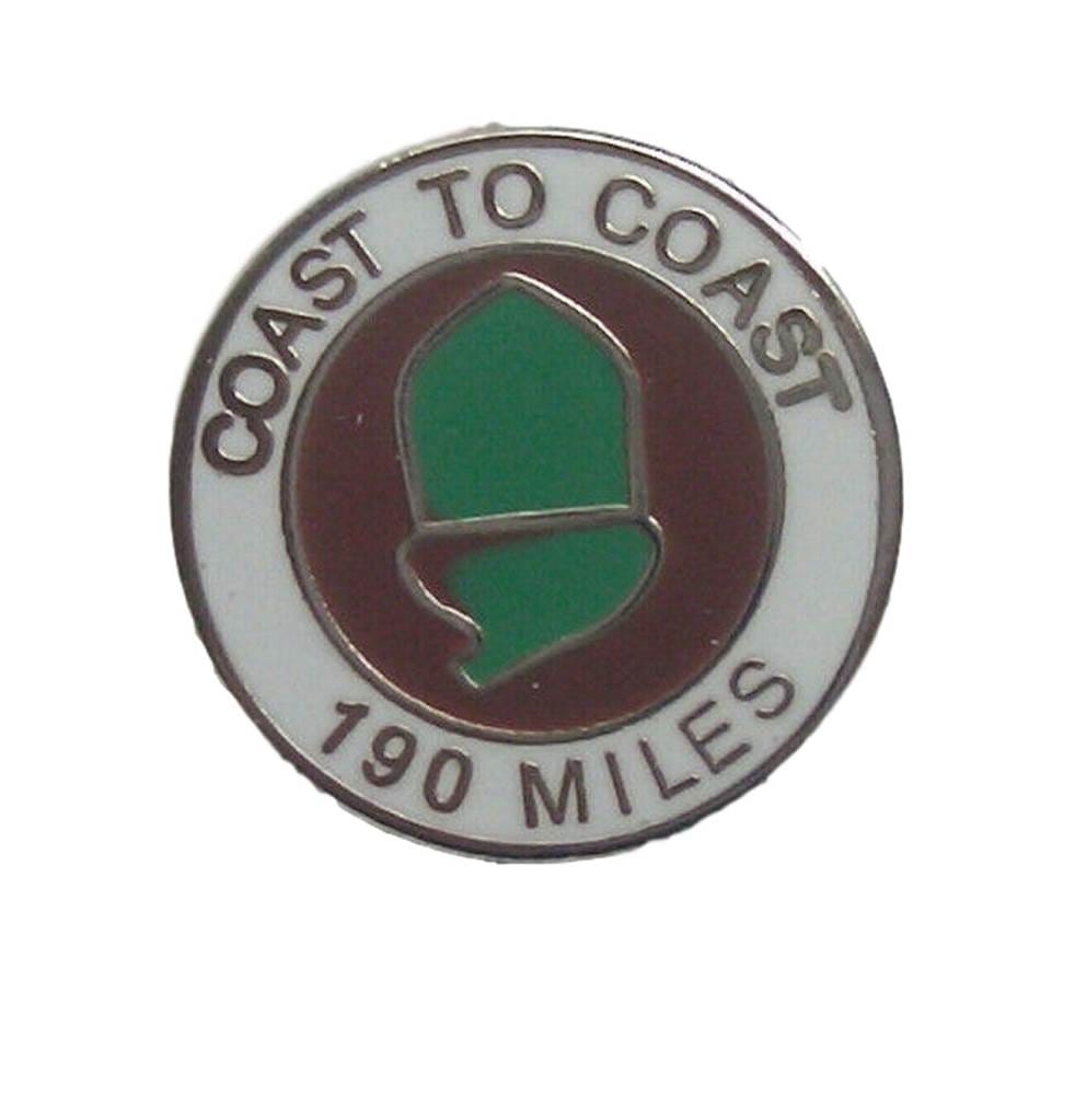 Coast To Coast Quality Enamel Lapel Pin Badge image 0