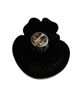 Large Remembrance Poppy Enamel Lapel Pin Badge **END OF LINE** image 2