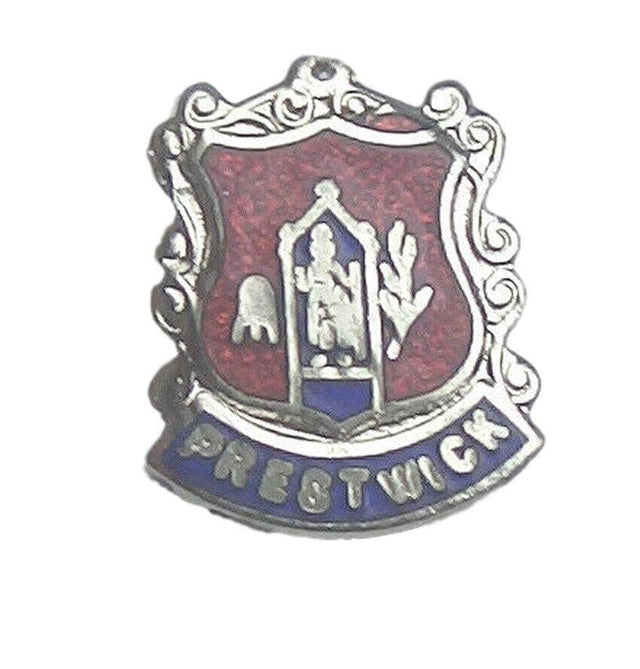 Prestwick Quality Enamel Lapel Pin Badge image 0