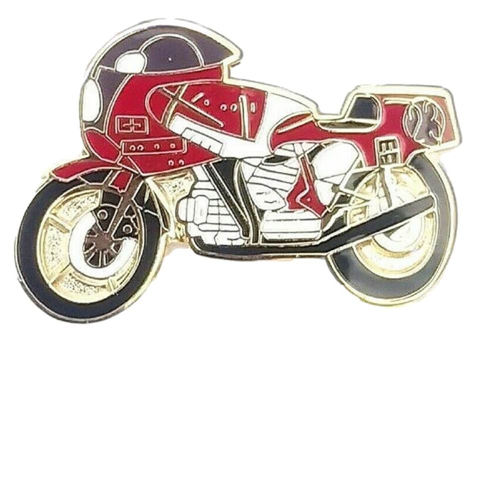 Super bike Sports Bike Motorbike Biker Enamel Lapel Pin Badge image 0