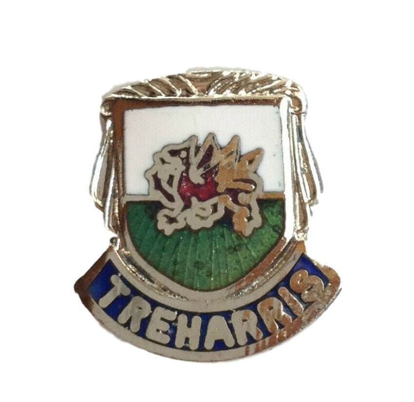 Treharris Merthyl Tydfil Wales Quality Enamel Lapel Pin Badge image 0