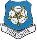 County of Yorkshire White Rose Quality enamel lapel pin badge T625 image 0