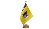 Flagmania Capital Territory wooden hand flags, 9x6 inch, pack of 12, no bases