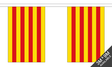 Catalonia 3 metre bunting, 10 flags - Flagmania