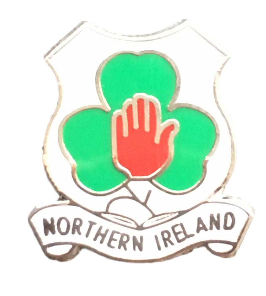 Northern Ireland Enamel Lapel Pin Badge image 0