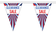 Flagmania Clearance 5 metre bunting