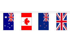 Flagmania Commonwealth 54 Nations Bunting (16m Length)