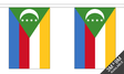 Flagmania Comoros Bunting, 9 metre bunting