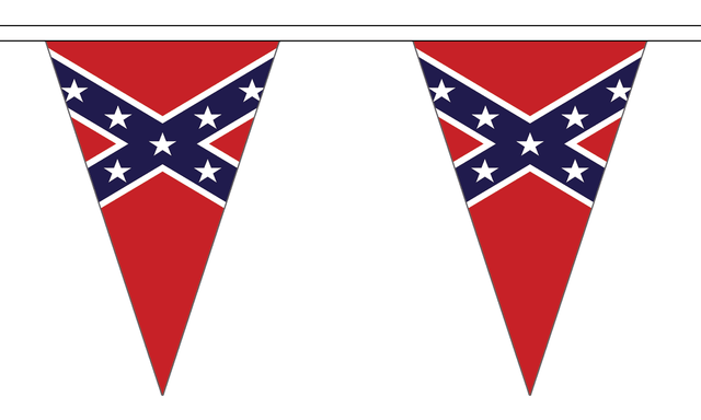 Flagmania Confederate 5 metre bunting