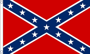 Flagmania Confederate NYLON 5ft x 3ft Nylon Flag