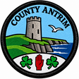 County Antrim Coastal 80mm Embroidered Patch