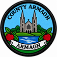 County Armagh Cathedral 80mm Embroidered Patch