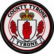 County Tyrone 80mm Embroidered Patch