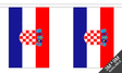 Croatia 3 metre bunting, 10 flags - Flagmania