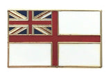Royal Navy White Ensign Flag - MOD Approved Pin Badge image 2