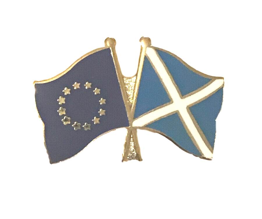 Scotland in Europe Great Britain Referendum Enamel Lapel Pin Badge image 1